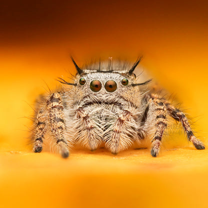 PHIDIPPUS MYSTACEUS - MATURE FEMALE